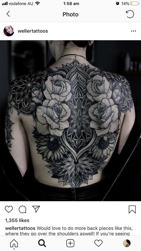 Back Tattoo Women Upper, Upper Back Tattoo, Cover Up Tattoos For Women, Raven And Wolf, Upper Back Tattoos, Back Tattoo Women, Tattoo Cover-up, Dark Tattoo, Woman Back