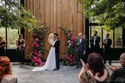 Glasshouse Morningside, Glasshouse Wedding, Glass House Wedding, Perspective Photos, Auckland Wedding, Photo Cinema, Glass House, Auckland, Elegant Wedding