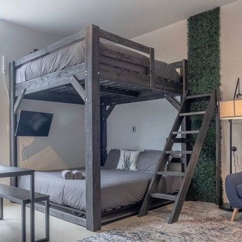 Hello! Orders placed July/August 2021 will be shipping in September 2021. *Note: Pictures shown in listing feature items such as mattresses, bedding, shelves, desk, or bottom bunk which are not included in the item. This listing is for 1 (one) loft bed itself. Other accessories may have been added