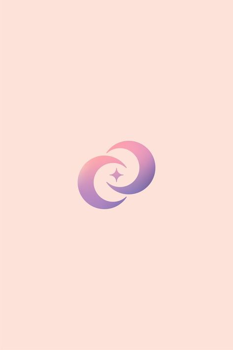 Galaxy Logo, Mystic Logo, Feminine Symbols, Feminine Brand, Logo Feminine, Star Logo Design, Adobe Photoshop Design, Moon Symbols, Logo Presentation