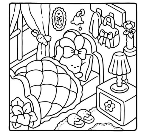 Coco Wyo, Cozy Hygge, Bear Coloring Pages, Watercolor Books, Cozy Spaces, Detailed Coloring Pages, Easy Coloring Pages, Coloring Book For Adults, Cartoon Coloring Pages