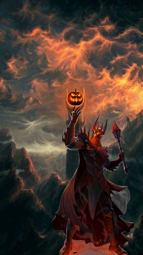 The Pumpkin King #lordoftherings Pumpkin King Tattoo, Jack The Pumpkin King Wallpaper, All Hail The Pumpkin King, Pumpkin King Drawing, Jack The Pumpkin King Pumpkin Carving, Lord Of The Rings, Master Chief, Fictional Characters, Art