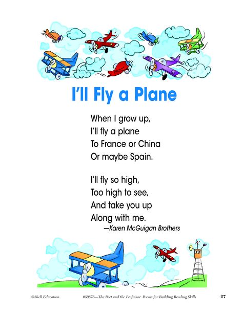 Poem For Kindergarten, Kindergarten Rhymes, Rhyming Poems For Kids, Poems For Students, Poem Recitation, Transportation Preschool Activities, Preschool Poems, English Poems For Kids, English Creative Writing