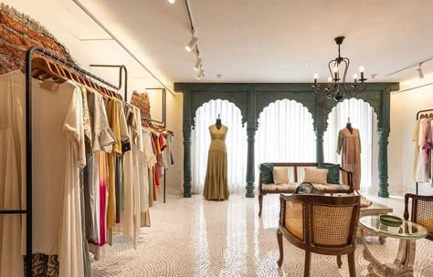 indian retail interior design - Search Indian Boutique Interior, Luxury Boutique Interior Store Design, Islamic Exhibition, Boutique Interior Design Indian, Boutique Clothing Store Design, Small Shop Interior, Saree Showroom, Clothing Boutique Interior, Boutique Interiors