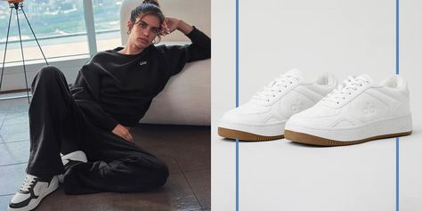 The Stylish Sneakers I Can Walk in All Day Are Back After Selling Out 3 Times Athleisure Brands, Sneakers Comfortable, Tennis Skirts, Travel Products, Boots Sneakers, Yoga Girl, Classic Sneakers, Back In Stock, Alo Yoga