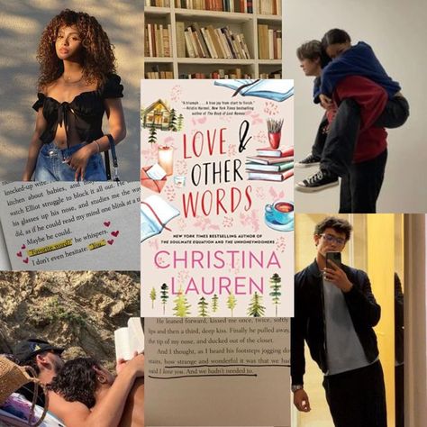 Love Other Words, Black Romance Books, Love And Other Words, Lauren Aesthetic, Romcom Books, Romance Books Quotes, Christina Lauren, Unread Books, Dark Romance Books