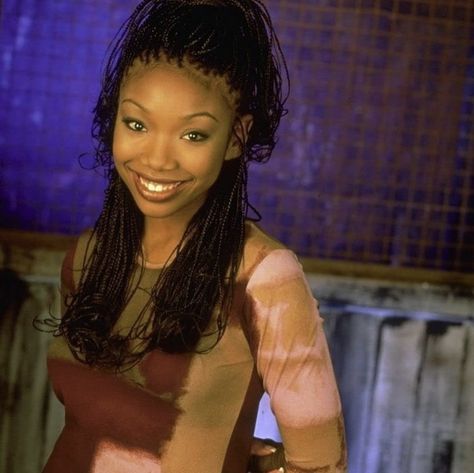 2000s Hairstyles Black Women, Brandy Braids, Black 90s Fashion, 2000s Hairstyles, Brandy Norwood, Kristina Webb, Rory Culkin, Braided Styles, Diy Vanity