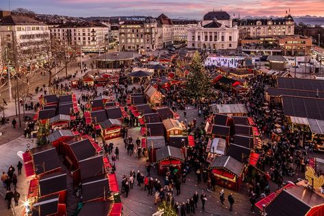 How to Spend the Holidays in Zurich — Twinkling Christmas Markets, Mouthwatering Fondue, and Luxury Hotels Included Zurich Christmas, Switzerland Christmas, Zurich Airport, Switzerland Tourism, Europe City, Family Beach Trip, Paris Travel Guide, Christmas Markets, Switzerland Travel