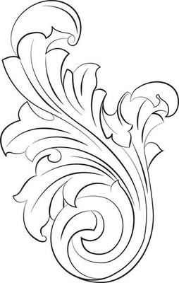 Vintage Baroque Victorian frame border floral ornament leaf scroll engraved retro flower pattern decorative design tattoo black and white Japanese filigree calligraphic vector heraldic swirl 12150146 Vector Art at Vecteezy Scroll Work Patterns, Ornamental Scroll, Tattoo Black And White, Scroll Engraving, Filigree Tattoo, Retro Flower Pattern, Ornamental Design, Design Pattern Art, Victorian Frame