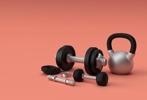 3d render dumbbells set realistic detail... | Premium Photo #Freepik #photo #dumbbell #gym-weights #fitness-equipment #gym-equipment Gym Icon, Gym Dumbbells, Swimming Photos, Home Gym Essentials, Workout Pics, Workout Posters, Dumbbell Set, Fitness Tools, Gym Design