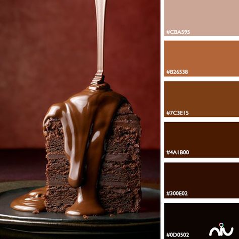 Chocolat Color Palette Color Palette Chocolate Brown, Chocolate Brand Color Palette, Chocolate Brown Palette, Chocolate Colour Palette, Chocolate Brown Color Palette, Chocolate Moodboard, Chocolate Color Palette, Chocolate Palette, Dark Chocolate Color