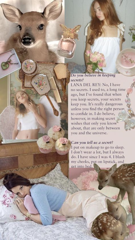 #lanadelrey #doe #pretty #babypink #pink #alanachampion #deer #dainty #doelette #coquette #roses Deer Wallpaper Aesthetic, Doe Pretty, Coquette Roses, Fawn Wallpaper, Deer Wallpaper, Alana Champion, Girl Blogger, Keeping Secrets, Bath And Body Works Perfume