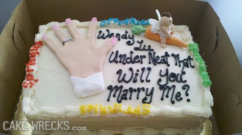 Epic Cake Fails, Wedding Cake Fails, History Of Baking, Cake Disasters, Bad Cakes, Cake Fails, Cakes To Make, Cake Wrecks, Cake Writing