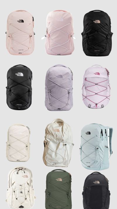 Check out shawes006's Shuffles Which is your favorite bag North Face Backpack School, North Face Backpacks, Cute Backpacks For School, School Wishlist, School Backpack Essentials, Preppy School Supplies, Pretty School Supplies, North Face Bag, Stylish School Bags