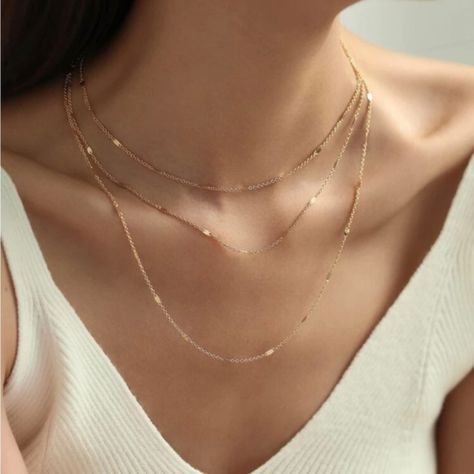 Material: Zinc Alloy Length: 14.5"-17.7" 1pc Set Top Rated Seller Quick Shipper Open To Offers 400+ Listings Sold Multi Layered Necklace, Rose Gold Pendant Necklace, Blue Statement Necklace, Mother Daughter Necklace, Layered Chain Necklace, Layered Chain, Multi Layer Necklace, Layered Chains, White Necklace