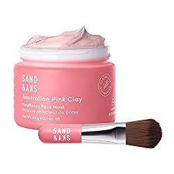 Mask For Blackheads, Face Mask For Pores, For Blackheads, Face Mask Brush, Pink Clay Mask, Pore Mask, Blackhead Mask, Clay Face Mask, Facial Brushes