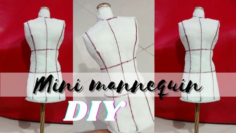 DIY 1/4 scale mannequin/ How to make a mini mannequin/ dummy for draping/ fashion design/ Nushratnaz Hello everyone welcome back to my channel... my name is Nushrat naz. And today's video going to about how to make a mini mannequin... So Guy's I hope you all will like this video... please like share and subscribe my YouTube channel 🙏 #designernushratnaz #fashion #youtube #mannequinchallenge #mannequin #fashion #designer how to make a dress form, how to make a mini mannequin, how to ma How To Make Maniquins, Mini Mannequin Diy, How To Make A Mannequin, Dress Maniquin, Draping Fashion Design, Mini Mannequin, Mannequin Diy, Mannequin Fashion, Fashion Study