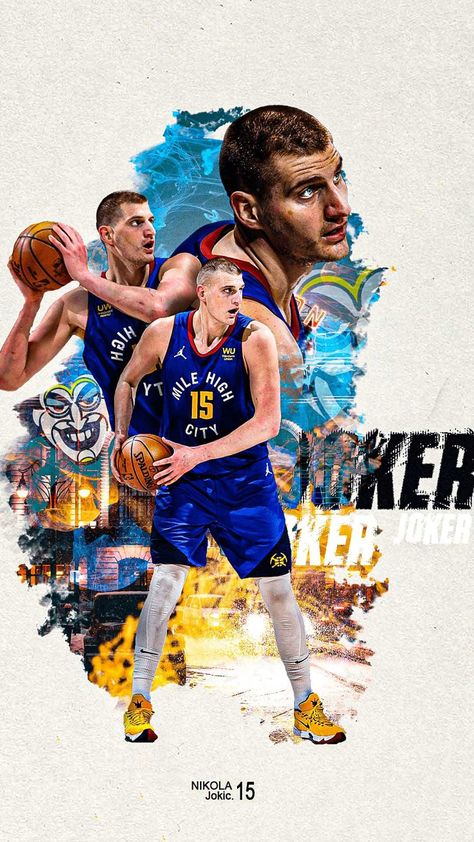 Jokic Wallpaper Jokic Nba Wallpaper, Jokic Nba, Cool Basketball Wallpapers, Nba Wallpaper, Nikola Jokic, Nba Basketball Art, Nba Mvp, Iptv Subscription, Basketball Photography