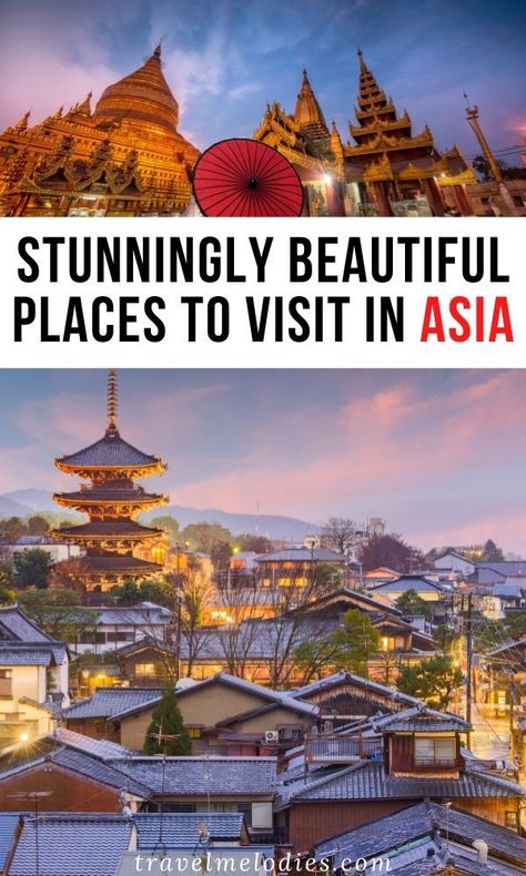 Places to Visit in Asia | Asian Destinations | Best Cities in Asia | Asia Attractions | Tourist Attractions Asia | Asian Tourist Attractions | What to do in Asia | #asiatravel #asiandestinations #travelmelodies Best Asian Countries To Visit, Asian Countries To Visit, Asia Bucket List, Asian Destinations, Best Countries To Visit, Backpacking South America, Travel China, Asia Trip, Backpacking Asia