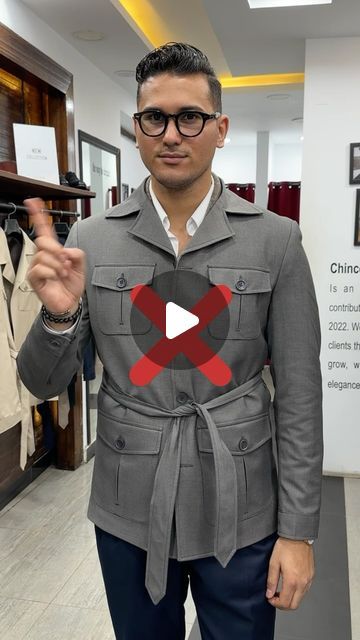 Mohanad Elshamy on Instagram: "How to tie safari jacket belt ✅
#learn #tie #belt #chinco 

Did you know this knot 🪢?" Safari Outfit For Men, Belted Jacket Outfit, Safari Jacket Men, Safari Jacket Outfit, Blazer With Belt, Safari Outfit, Jacket Belt, Tartan Shirt, Safari Jacket