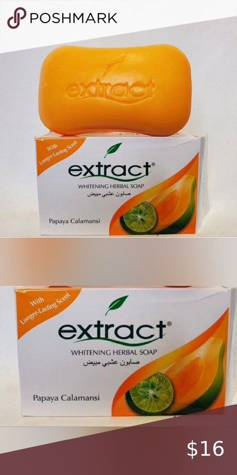 2xOriginal Papaya Extract Whitening Herbal Soap. extract  papaya SOAP. Papaya Soap, Herbal Soap, Papaya Extract, Honey Soap, Cosmetic Shop, Skin Care Moisturizer, Papaya, Dark Spots, Care Products