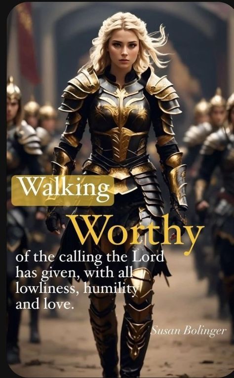 Armor Of God Female Warrior, Warrior Of God Women, Warrior For God, Gods Princess, Spiritual Warrior, Your Calling, Christian Quotes God, Ayat Alkitab, Christian Pictures