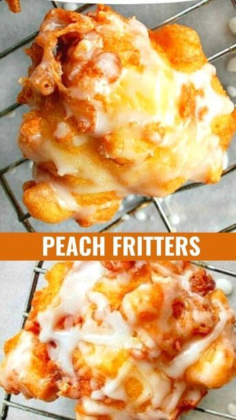 Peach Fritters, Peach Pies, Fresh Peach Recipes, Fried Recipes, Peach Dessert, Peach Dessert Recipes, Peach Recipes, Peach Desserts, Breakfast Sweets