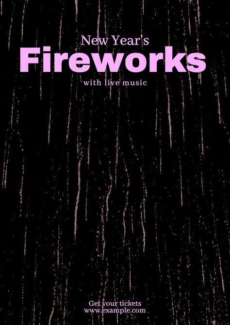 Fireworks Poster Design, Fireworks Poster, Vintage Fireworks, Ghost Walk, Fireworks Design, Poster Idea, New Year Fireworks, New Years Poster, New Year Png