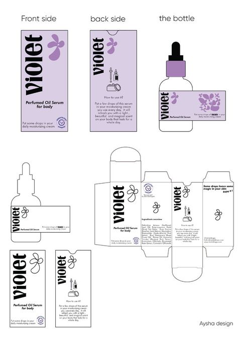 Box Labels Design, Aesthetic Cosmetic Packaging, Package Design Skincare, Hair Serum Packaging Design, Cosmetic Product Packaging, Back Of Packaging Design, Cosmetic Design Packaging, Product Design Template, Serum Box Packaging Design