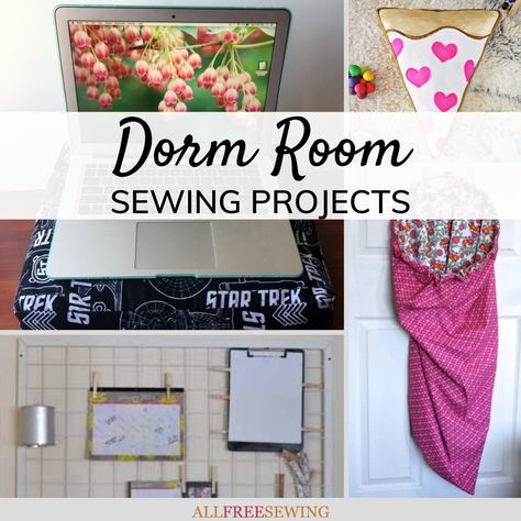 Diy Dorm Room, Dorm Room Crafts, Room Crafts, Diy Dorm, Dorm Pillows, Dorm Diy, Dorm Room Diy, Dorm Room Organization, Sewing School