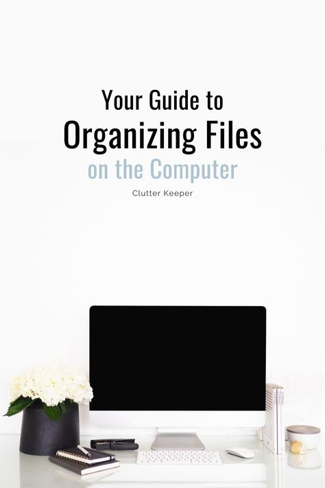 Using this method, you can ensure that your desktop is clutter-free at all times. These great ideas and tips will help you organize your computer files so that you can access them easily at home and at work. Digital Photo Storage, Digital File Organization, Organize Files, Electronics Organization, Digital Clutter, Center Organization, Tips For Organizing, Computer File, Folder Organization