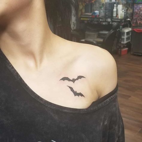 Small Bat Tattoo, Bats Tattoo, Bat Tattoos, 50 Tattoo, Bone Tattoo, Goth Tattoo, Bat Tattoo, Bone Tattoos, Wicked Tattoos