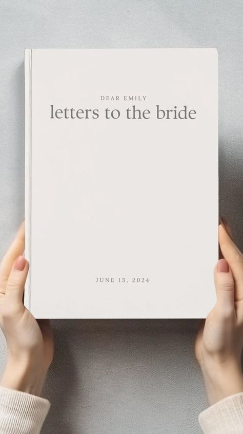 Letters to the Bride Book Bridal Shower Gift From Bridal Party to Bride Keepsake Wedding Gift Bridal Shower Guest Book Personalized Wedding - Etsy Letters For The Bride, Wedding Keepsake Ideas For Guests, Bachelorette Gifts For The Bride, Wedding Guest Gift Ideas, Bridal Shower Gifts For Guests, Letters To The Bride Book, Guest Books Wedding, Bride Gift Ideas, Book With Blank Pages