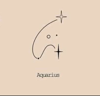 Minimalist Aquarius Tattoo, Small Aquarius Tattoo, Simple Star Tattoo, Aquarius Tattoo Ideas, Aquarius Tattoo, Galaxy Tattoo, Stick And Poke, Star Tattoos, Small Tattoos