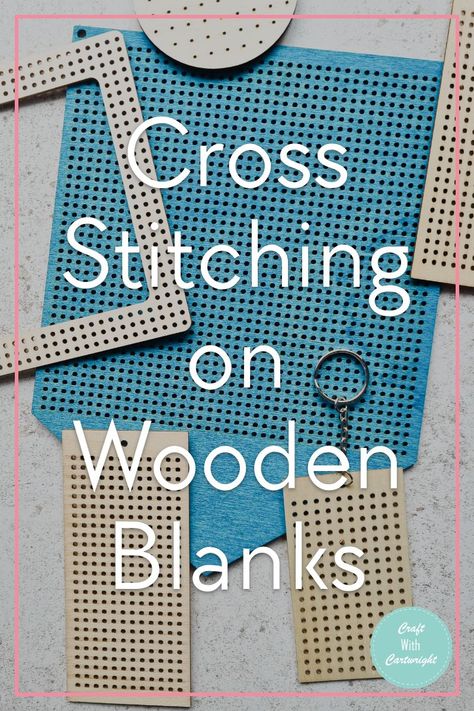 Cross Stitch On Wood, How To Create Cross Stitch Patterns, Cross Stitch Crafts, Wood Cross Stitch, How To Finish Cross Stitch Projects, Wooden Cross Stitch, Wooden Cross Stitch Patterns, Beginner Cross Stitch Patterns Free, Cross Stitch Finishing Ideas