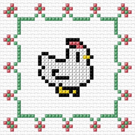 Cross Stitch Pattern For Beginners, Crossstitch Ideas Easy, Cross Stitch Patterns Easy Simple, Cross Stitch Simple Pattern, Cross Stitch Easy Pattern, Tiny Cross Stitch Patterns Free, Junimo Cross Stitch, Small Cross Stitch Ideas, Cross Stitch Pixel Art