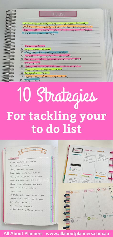 strategies for tackling your to do list productivity hacks study school college planning tips how to use a paper planner effectively Organisation, Master Task List, Savings Goals, Planner Setup, Financially Stable, College Planning, Paper Planner, Organisation Hacks, Whiteboard Marker