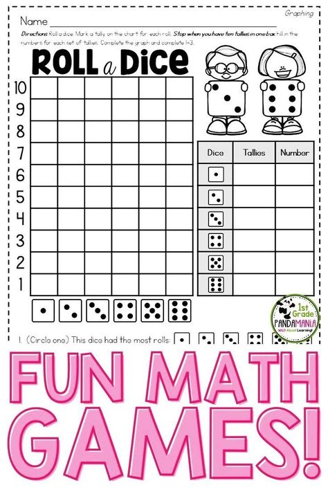 Graphing Kindergarten, Graphing First Grade, Bar Graphs Activities, Graphing Games, Beginning Math, 2nd Grade Activities, Graphing Worksheets, Math Games For Kids, Graphing Activities