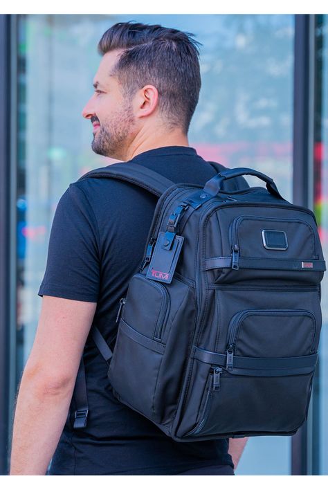 Tumi Backpack For Men, Tumi Backpack, Bond Style, James Bond Style, Business Backpack, Backpack Women, Stylish Backpacks, Men's Backpack, James Bond