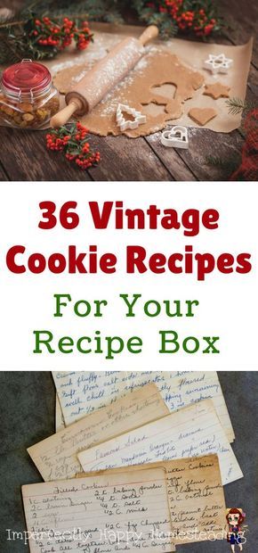 36 Vintage Cookie Recipes for Your Recipe Box. For Christmas or any holiday you want to make special with these old fashioned recipes. Vintage Cookie Recipes, Shortbread Cookies With Icing, Recipes Vintage, New Year's Food, Vintage Cookies, Old Fashioned Recipes, Food Info, Healthy Crockpot Recipes, Food App