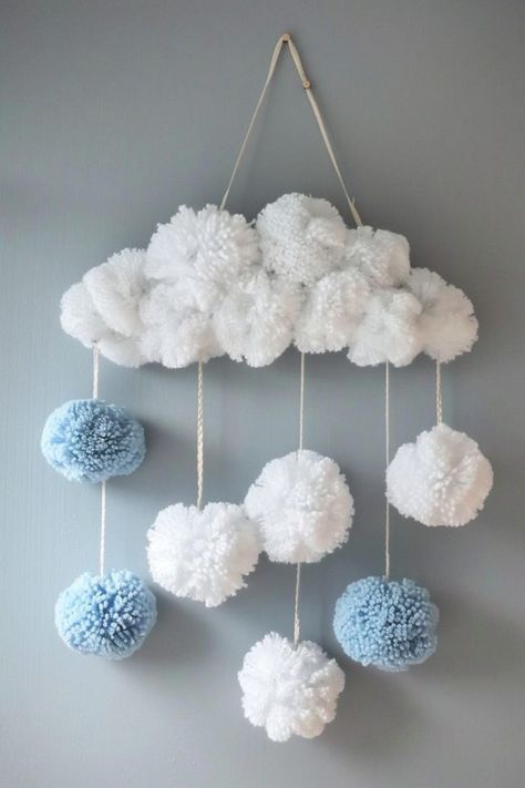 35 Pom-Pom Craft Ideas: Fun Projects for Every Occasion Easy Crafts With Pom Poms, Pom Pom Mobile Nursery, Things To Make Out Of Pom Poms, Craft Making Ideas Room Decor, What To Do With Pom Poms, Making A Pom Pom With Yarn, Wool Pom Pom Diy, How To Make Pom Poms With Wool, Pop Pom Crafts