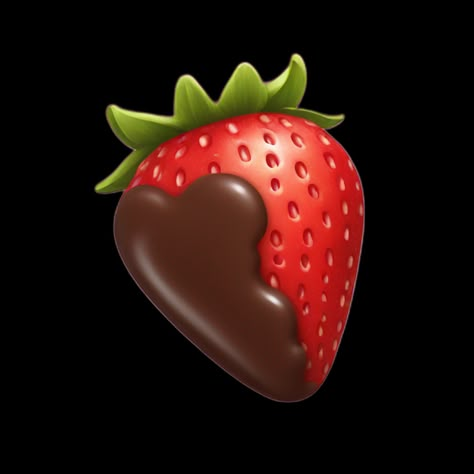 Emoji Iphone Ios, Strawberry Emoji, Iphone Stickers Emoji, Single Emoji, Ios Png, Ios Stickers, Iphone Png, Emoji Food, Phone Emoji