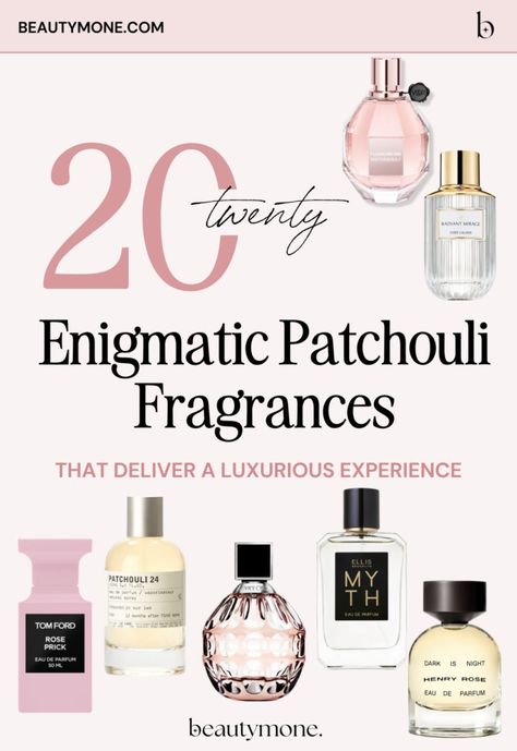 20 Patchouli Fragrances That Deliver A Luxurious Experience ⋆ Beautymone Perfume With Patchouli, Best Woody Perfumes For Women, Patchouli Perfume, Patchouli Scent, Beauty Advisor, Perfume Scents, Best Fragrances, Perfume Lover, Best Perfume