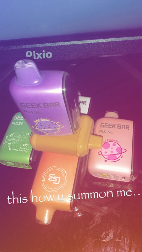 Geekbar Pulse, Geek Bar Pulse Flavors, Geek Bar Aesthetic, Geek Bar, Pretty Stuff, Vapepod Aesthetic, Bar Geek, Impulsive Ideas, Happy 4 20