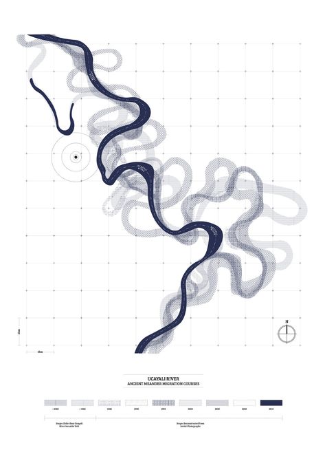 River Graphic Design, River Diagram, River Graphic, Line Graphic Design, River Architecture, River Drawing, Site Analysis Architecture, River Design, Architectural Review