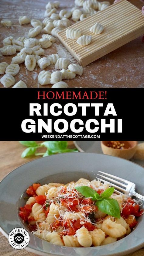 You heard it here first, friends; this recipe isn’t just surprisingly easy to replicate, the results are incredibly tasty too!!! - The recipe shows how to make light, pillow-soft, gnocchi from scratch. - Plot twist! These gnocchi are made with ricotta cheese instead of potatoes. - We serve them with a simple, rustic fresh tomato sauce. Cooking with friends is fun! CLICK for 🔗 RECIPE 🔗 VIDEO is here -> https://youtu.be/JOtvAKX2W78 #gnocchi #ricottagnocchi #homemadepasta #tomatosauce Homemade Ricotta Gnocchi, Gnocchi From Scratch, Cooking With Friends, Gnocchi Recipes Homemade, How To Cook Gnocchi, Homemade Ricotta, Ricotta Gnocchi, Making Gnocchi, Easy To Cook Meals