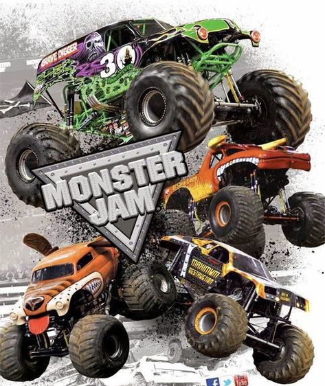 Monster Truck Drawing, Monster Jump, Monster Truck Room, Monster Jam Birthday Party, Monster Jam Birthday, Monster Jam Party, Monster Truck Theme, Monster Truck Coloring Pages, Monster Pictures