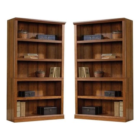 Dark Wood Bookcase, Traditional Bookcases, Mid Century Bookcase, Fireplace Bookshelves, Bookcases For Sale, Bookcase Styling, 5 Shelf Bookcase, Small Home Offices, Innovative Furniture