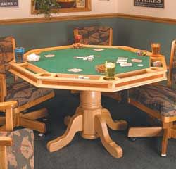 Diy Poker Table, Poker Table Diy, Octagon Poker Table, Poker Table Plans, Poker Table Top, Outdoor Woodworking Plans, Woodsmith Plans, Table Woodworking, Poker Room