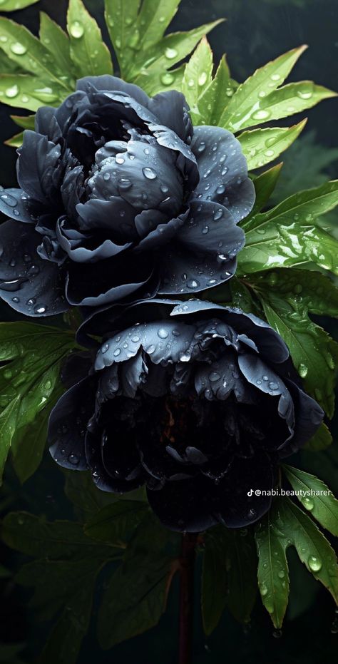 Dark Peonies, Spooky Flowers, Black Plants, Love Rose Flower, Gothic Flowers, Black Peony, Goth Garden, Strange Flowers, Gothic Garden